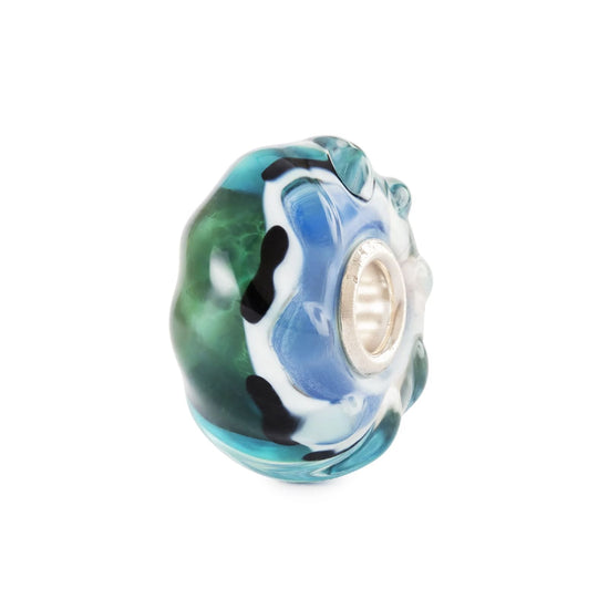 Set Trollbeads di 6 Beads in vetro colorato vita di lago MISURA UNICA