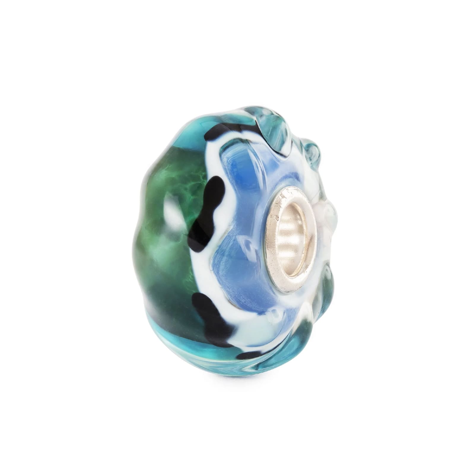 Set Trollbeads di 6 Beads in vetro colorato vita di lago MISURA UNICA