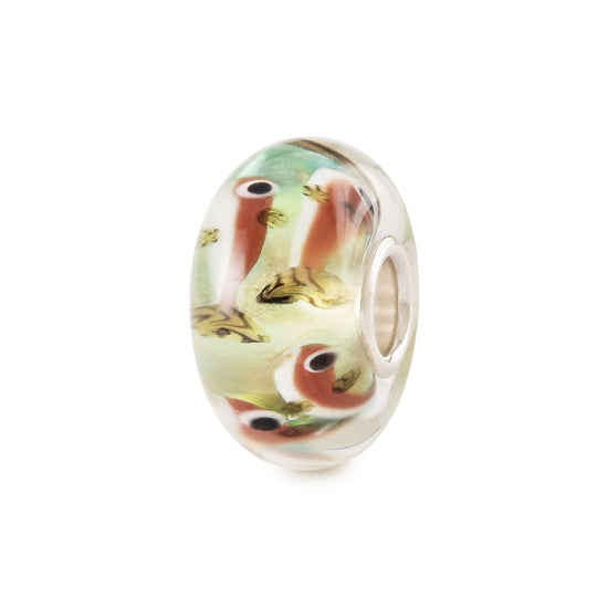 Set Trollbeads di 6 Beads in vetro colorato vita di lago MISURA UNICA