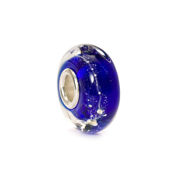 Beads da donna Trollbeads in argento con vetro blu MISURA UNICA