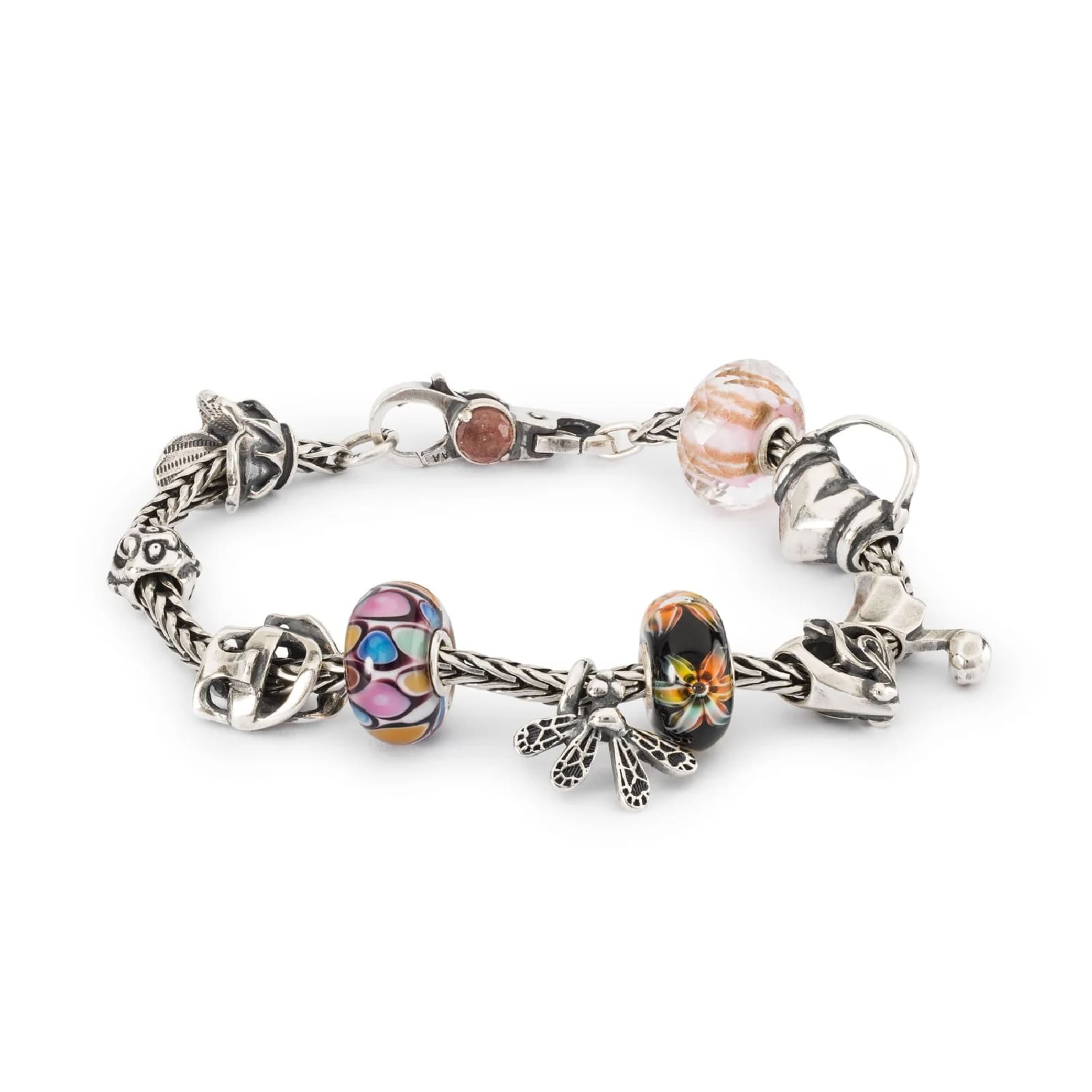 Beads donna Trollbeads in vetro mondo delle meraviglie MISURA UNICA