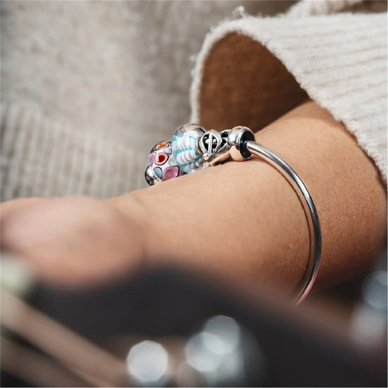 Beads donna Trollbeads in vetro mondo delle meraviglie MISURA UNICA