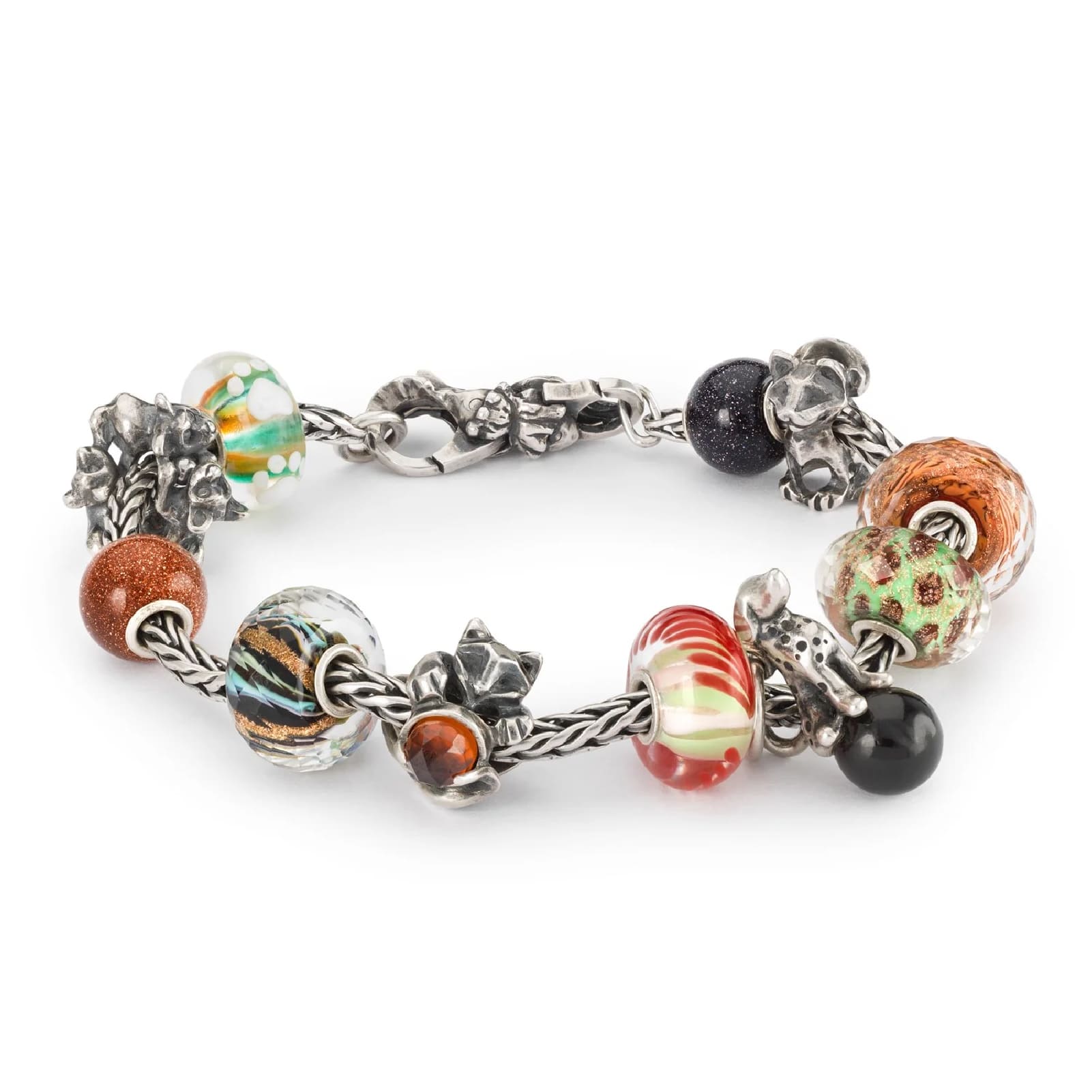 Beads da donna Trollbeads argento riflesso dell'oceano MISURA UNICA