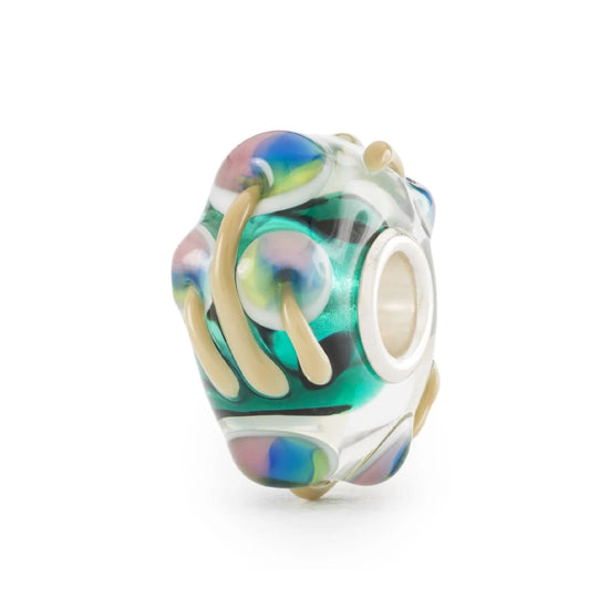 Beads donna Trollbeads in vetro funghetti dell'equilibrio MISURA UNICA