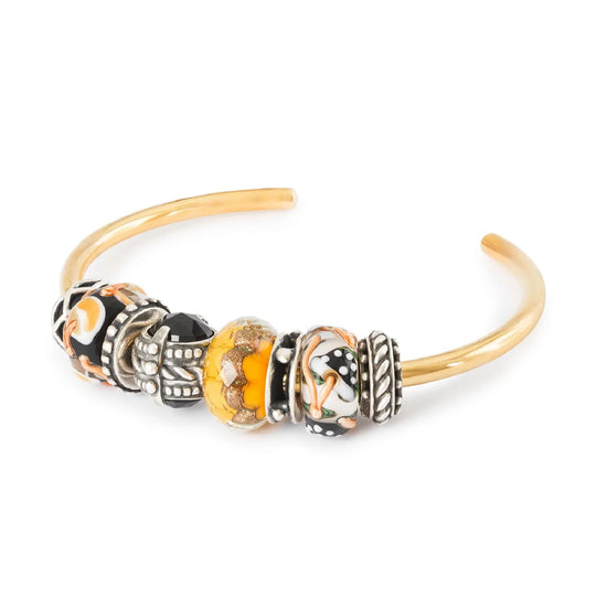 Beads donna Trollbeads in vetro funghetti della magia MISURA UNICA