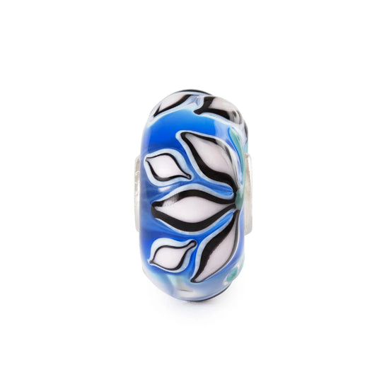 Beads donna Trollbeads in vetro con loto della passione MISURA UNICA