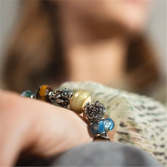 Beads donna Trollbeads vetro con onde della possibilità MISURA UNICA