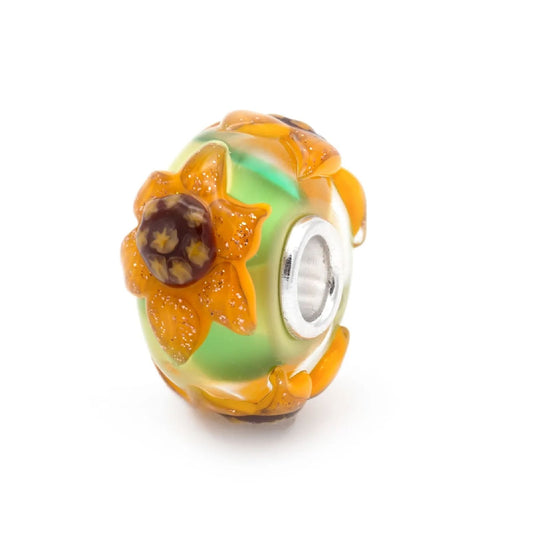 Beads da donna Trollbeads in vetro con campo di girasoli MISURA UNICA