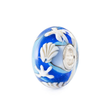 Beads da donna Trollbeads in vetro con tesori del mare MISURA UNICA