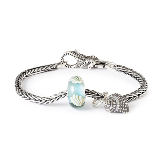 Beads da donna Trollbeads in vetro con piccole conchiglie MISURA UNICA