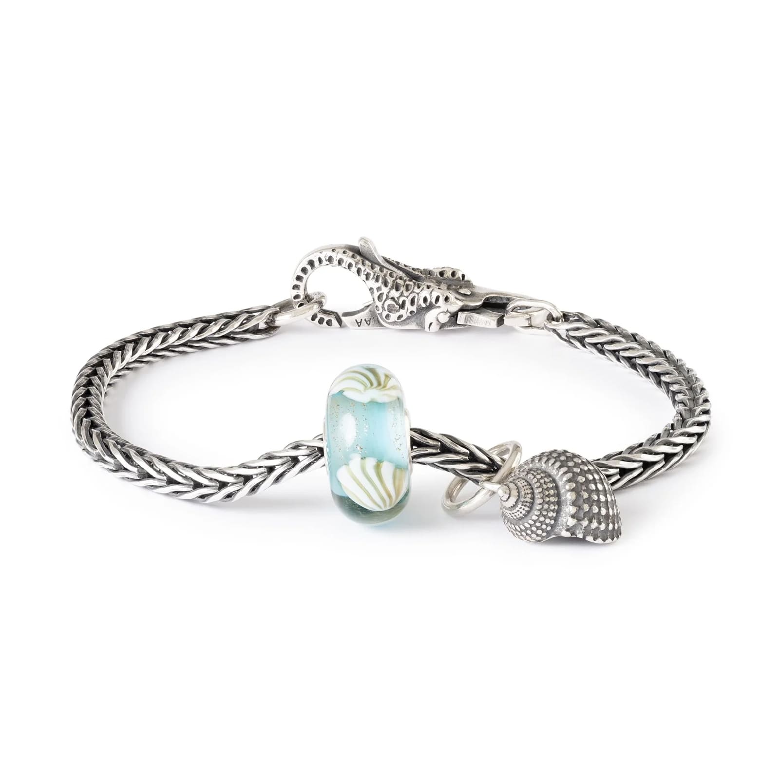 Beads da donna Trollbeads in vetro con piccole conchiglie MISURA UNICA