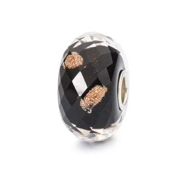Beads da donna Trollbeads in vetro sfaccettato notte di luce