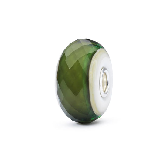 Beads Trollbeads Verde Speranza in argento e vetro MISURA UNICA