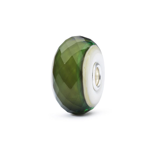 Beads Trollbeads Verde Speranza in argento e vetro MISURA UNICA