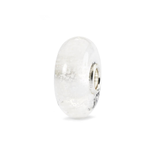 Beads Trollbeads in vetro lilla che si illumina al buio MISURA UNICA