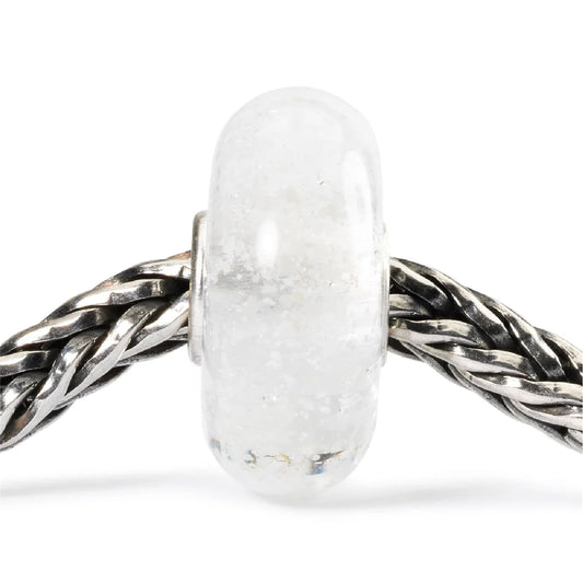 Beads Trollbeads in vetro lilla che si illumina al buio MISURA UNICA