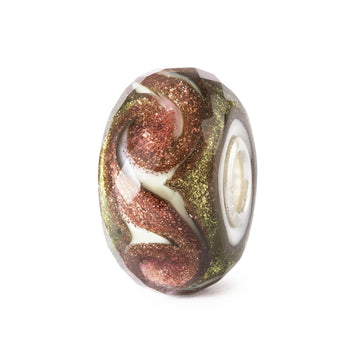 Beads Trollbeads Fiamma Interiore in vetro e argento MISURA UNICA