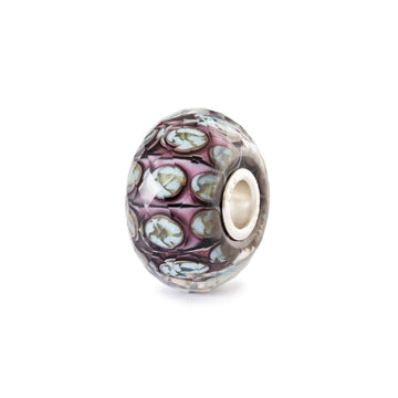Beads Trollbeads Petali del Crepuscolo in argento e vetro MISURA UNICA