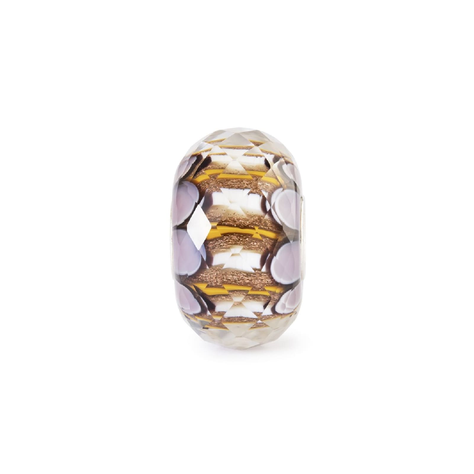 Beads Trollbeads Bosco d’Oro in argento e vetro MISURA UNICA