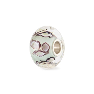 Beads Trollbeads Foglie del Silenzio in argento e vetro MISURA UNICA