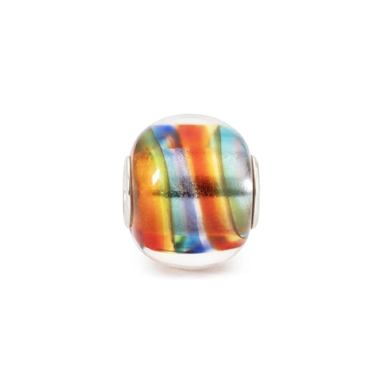 Beads Trollbeads Potere del Colore in argento e vetro MISURA UNICA