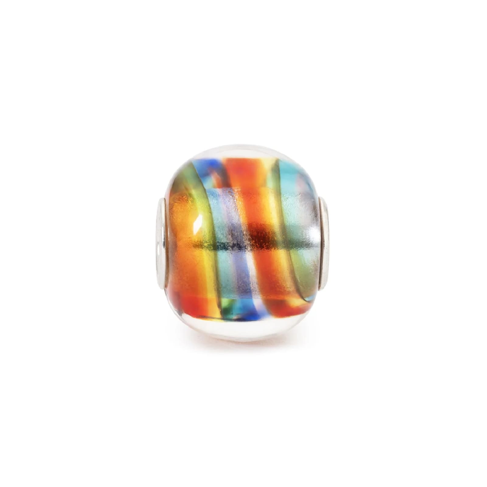 Beads Trollbeads Potere del Colore in argento e vetro MISURA UNICA