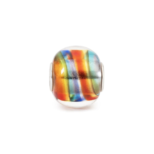 Beads Trollbeads Potere del Colore in argento e vetro MISURA UNICA