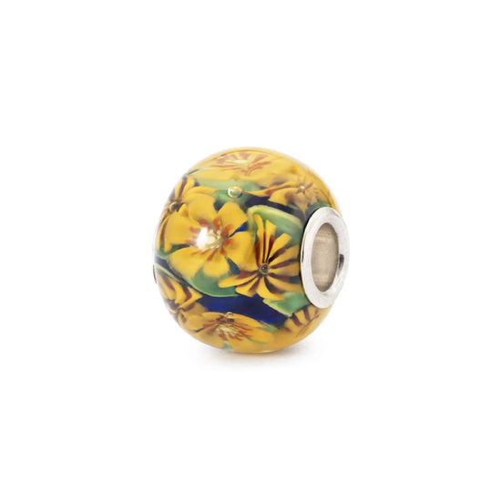 Beads Trollbeads Figli dei Fiori in argento e vetro da donna MISURA UNICA