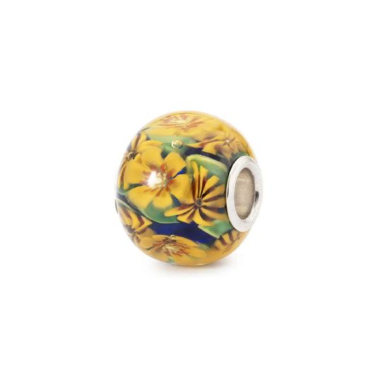 Beads Trollbeads Figli dei Fiori in argento e vetro da donna MISURA UNICA