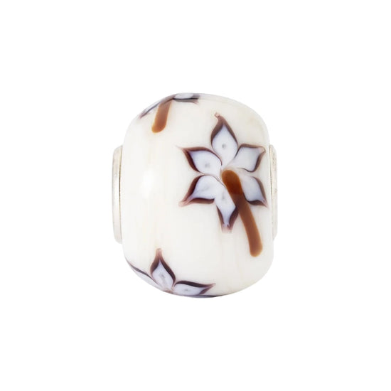 Charm Trollbeads Armonia ed Equilibrio in argento e vetro MISURA UNICA