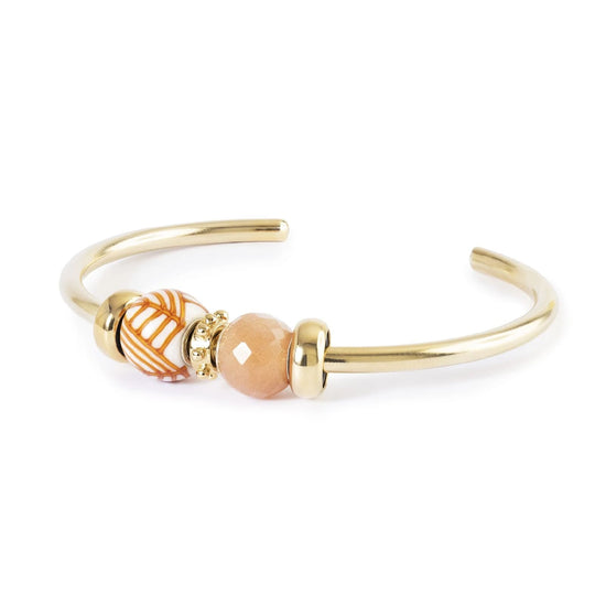 Charm Trollbeads Silenzio Interiore in argento e vetro MISURA UNICA