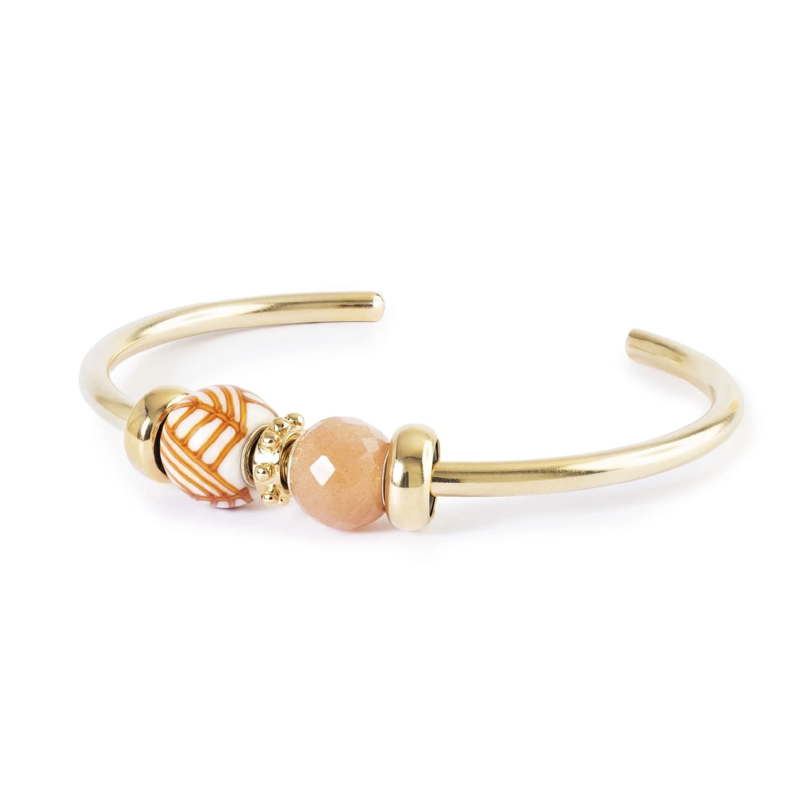 Charm Trollbeads Silenzio Interiore in argento e vetro MISURA UNICA
