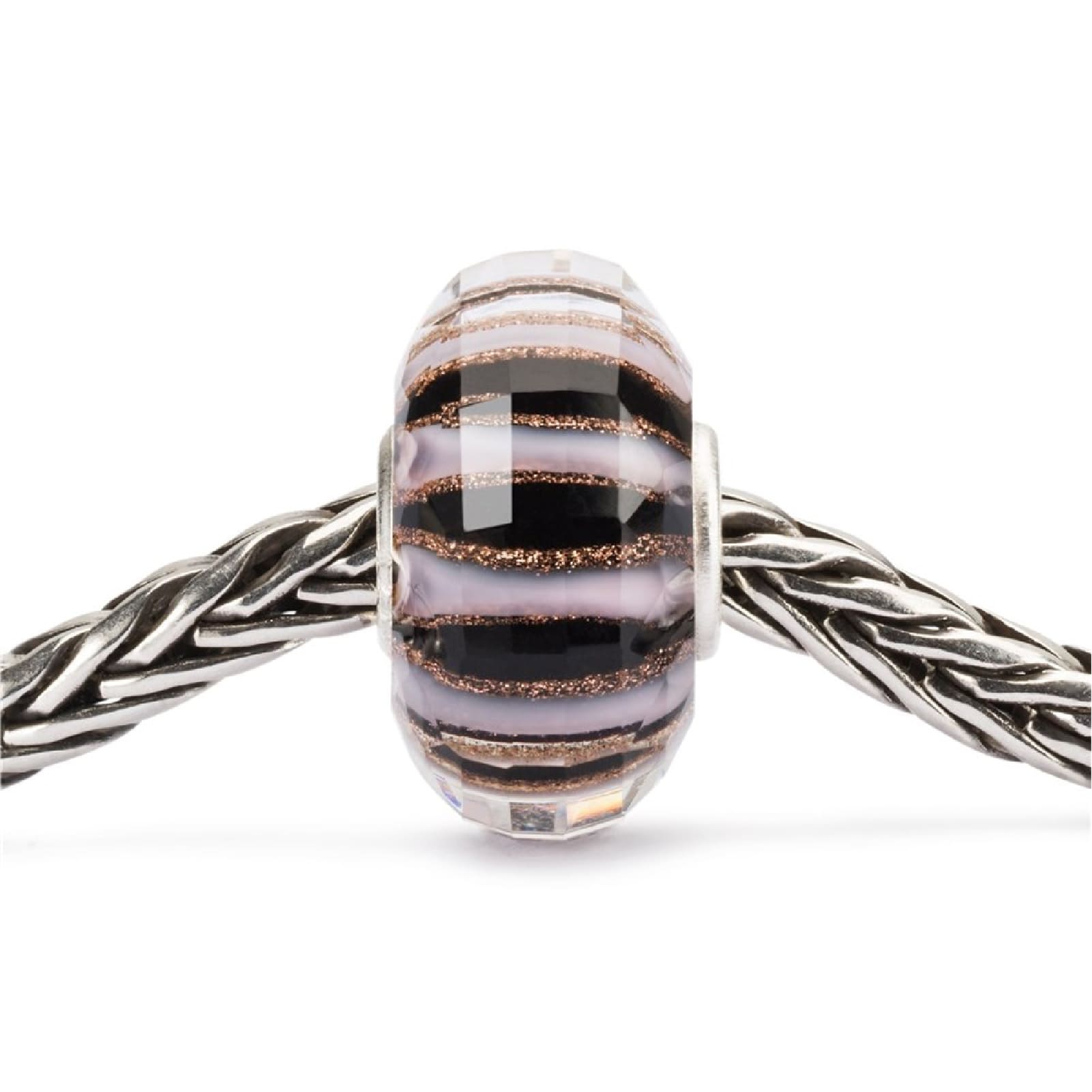 Beads Trollbeads Emozione in argento e vetro multicolore MISURA UNICA