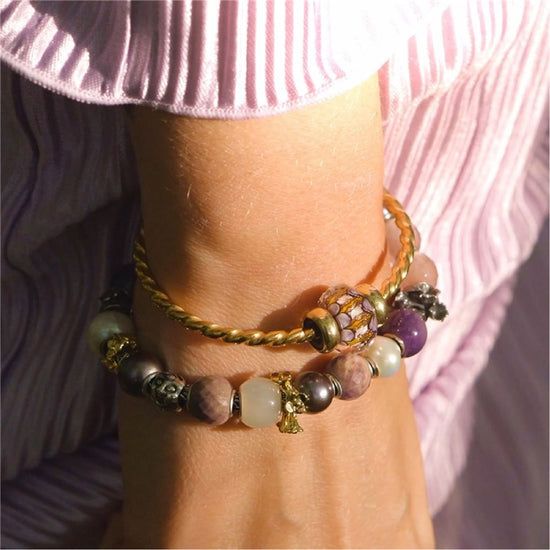 Beads Trollbeads Corona di Fiori placcato oro 18kt MISURA UNICA