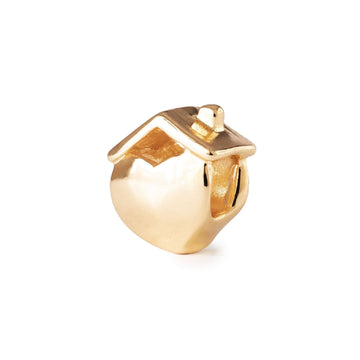 Beads Trollbeads Casa con placcatura in oro 18kt MISURA UNICA