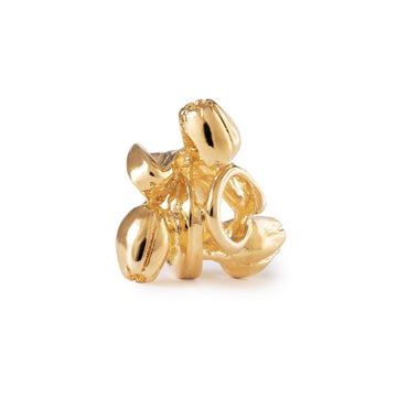 Beads Trollbeads Tulipani dell'Ottimismo placcato oro 18kt MISURA UNICA