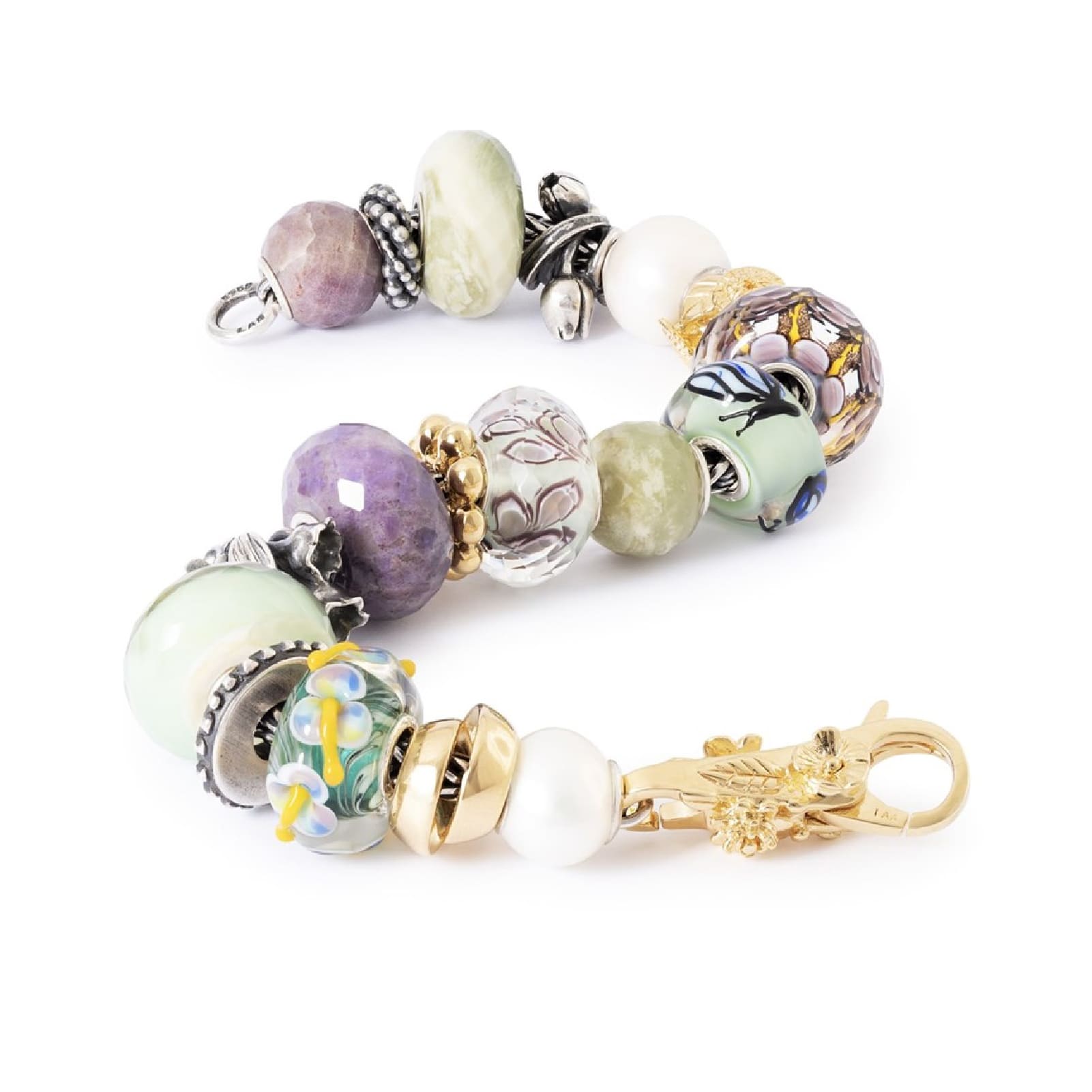Beads Trollbeads Eternità con placcatura in oro 18kt MISURA UNICA