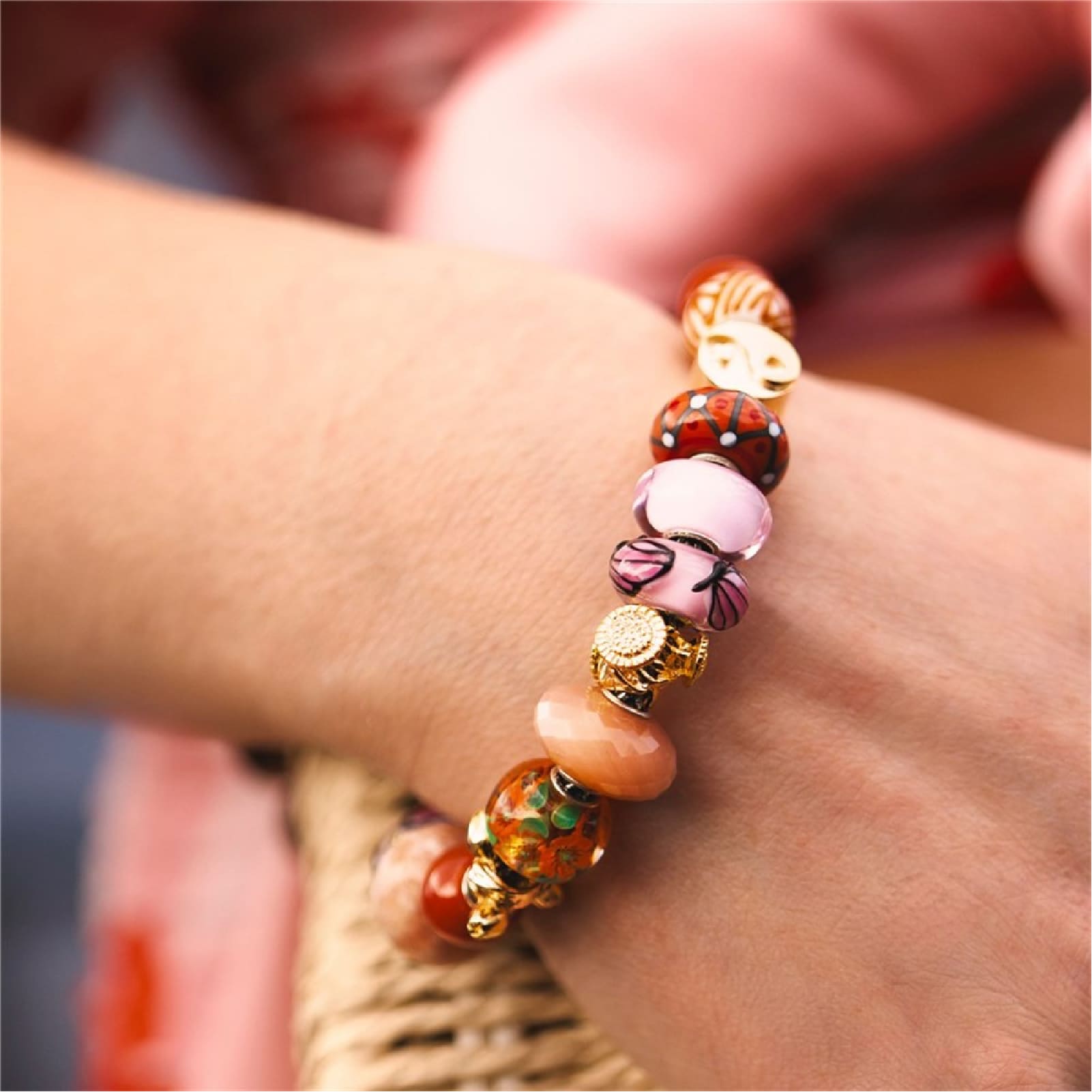 Beads Trollbeads Amore nell'Equilibrio placcato oro 18kt MISURA UNICA