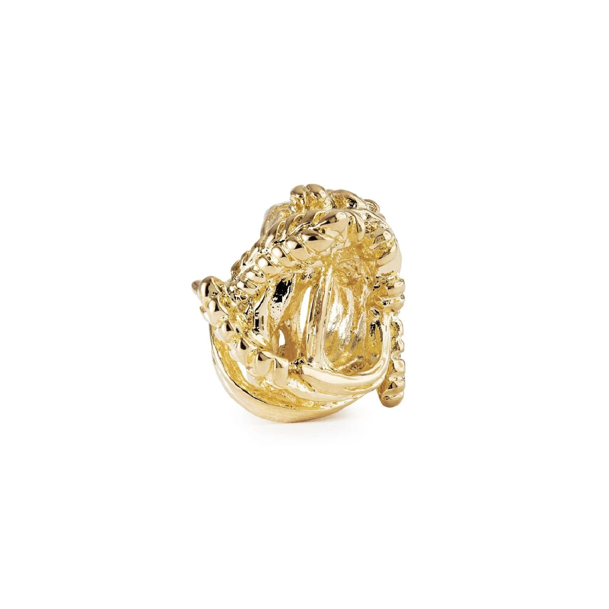 Charm Trollbeads Corona di Spighe in argento placcato oro MISURA UNICA
