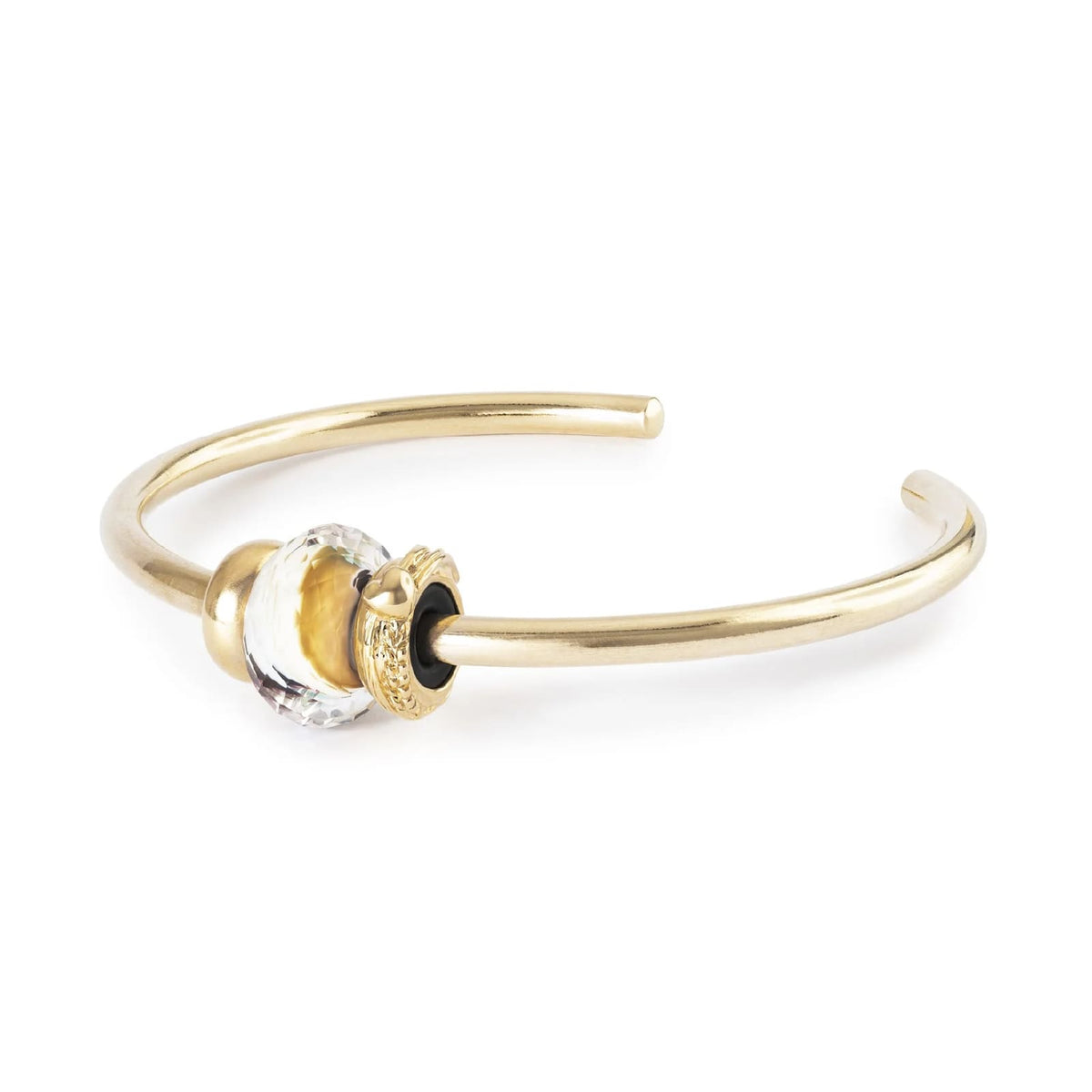 Stop Trollbeads Cuore del Raccolto in argento placcato oro MISURA UNICA