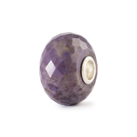 Beads Trollbeads Giada Viola in argento e in vetro MISURA UNICA