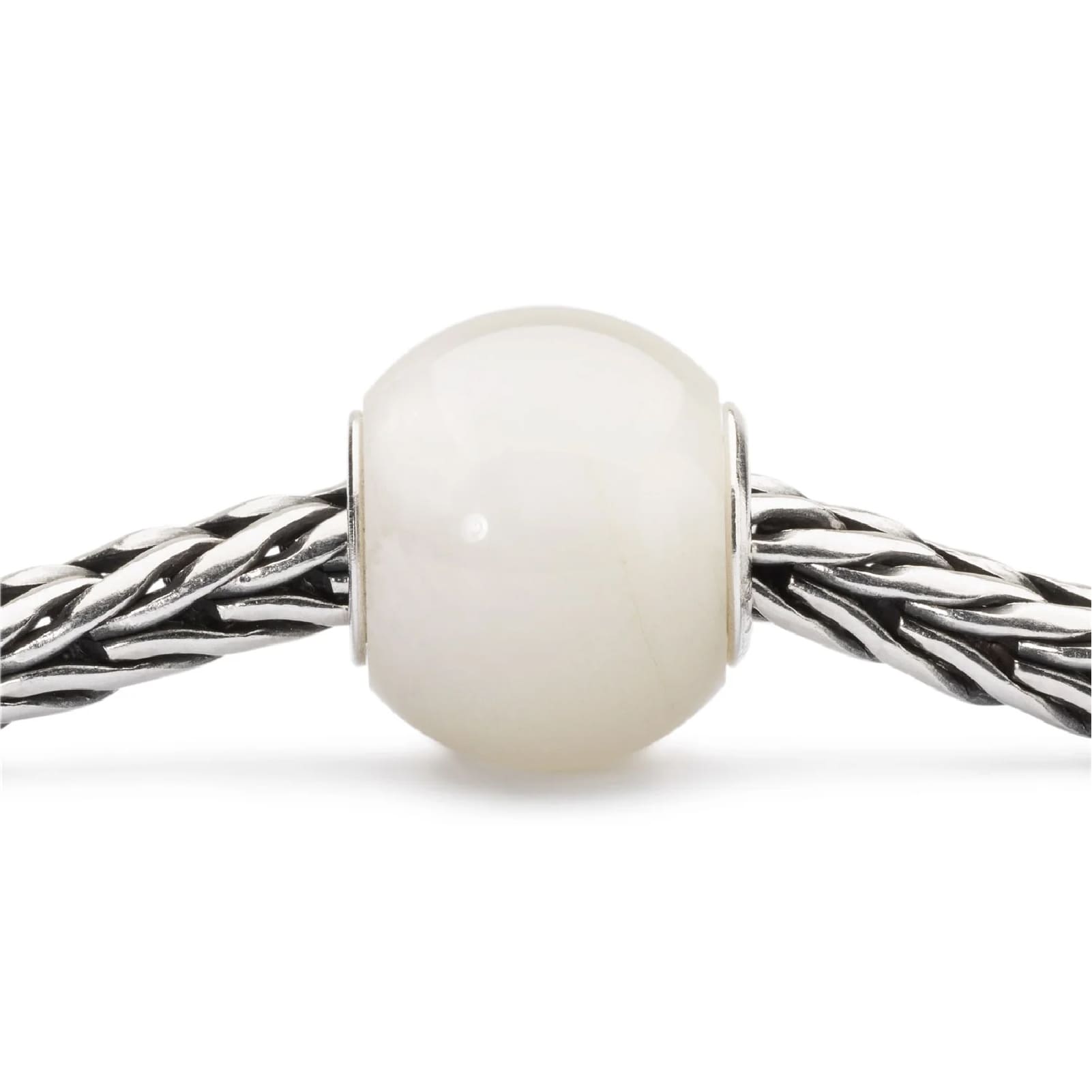 Beads da donna Trollbeads con pietra di luna rotonda MISURA UNICA