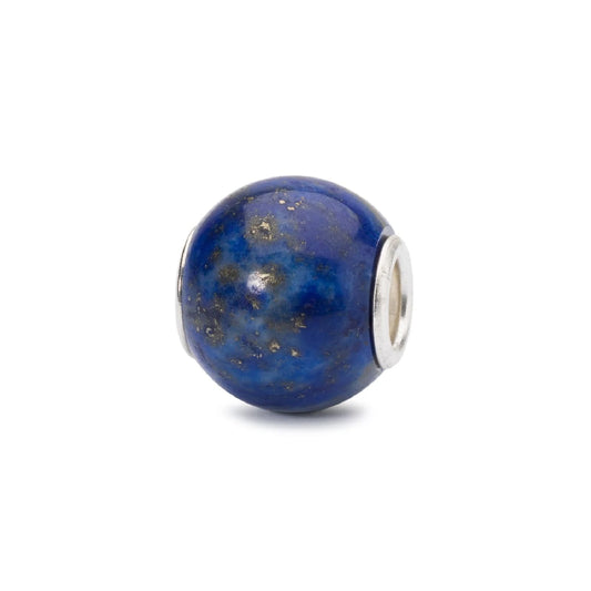 Beads da donna Trollbeads con pietra lapislazzuli rotonda MISURA UNICA