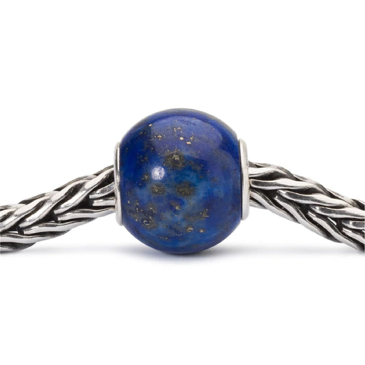 Beads da donna Trollbeads con pietra lapislazzuli rotonda MISURA UNICA