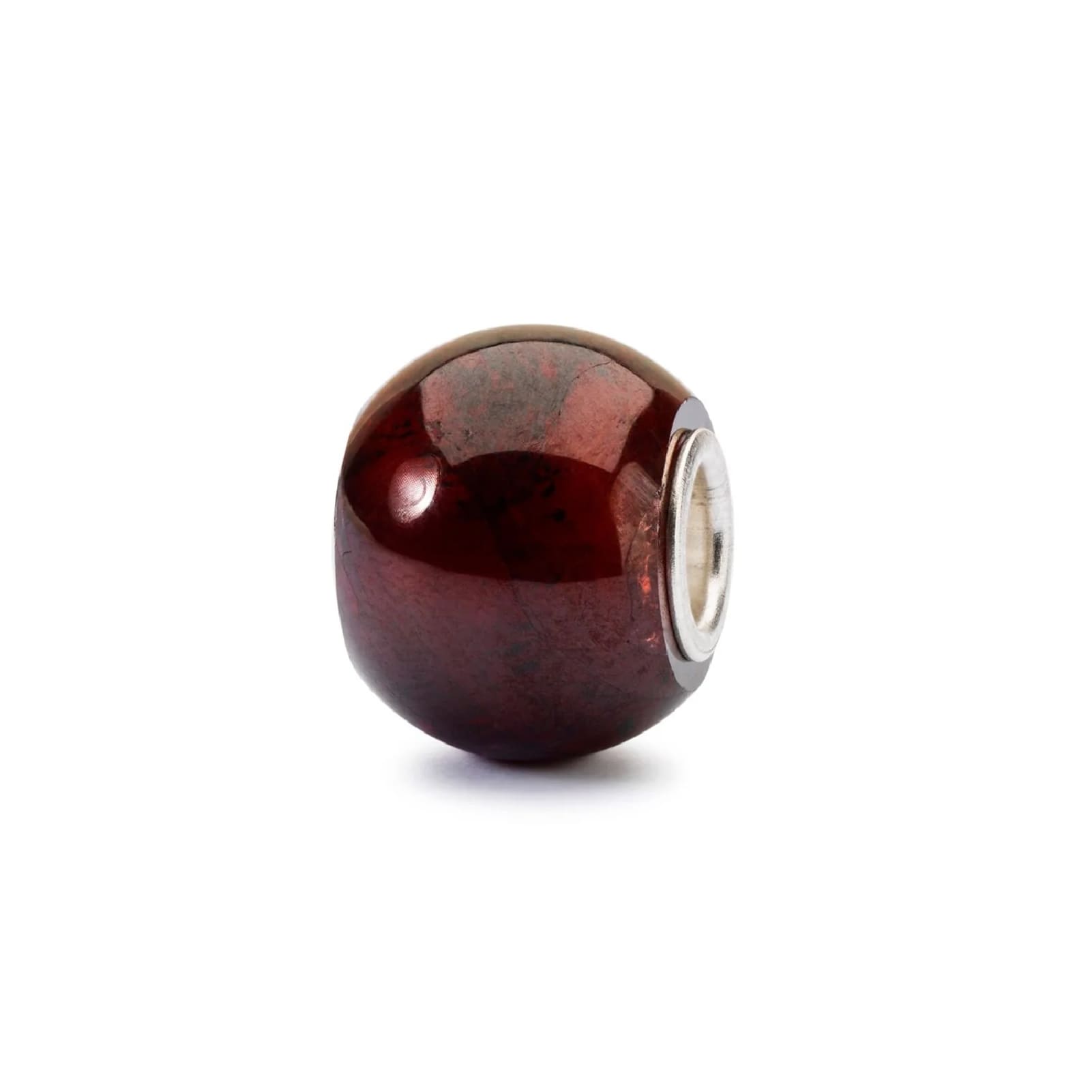 Beads da donna Trollbeads con pietra granato rotonda MISURA UNICA