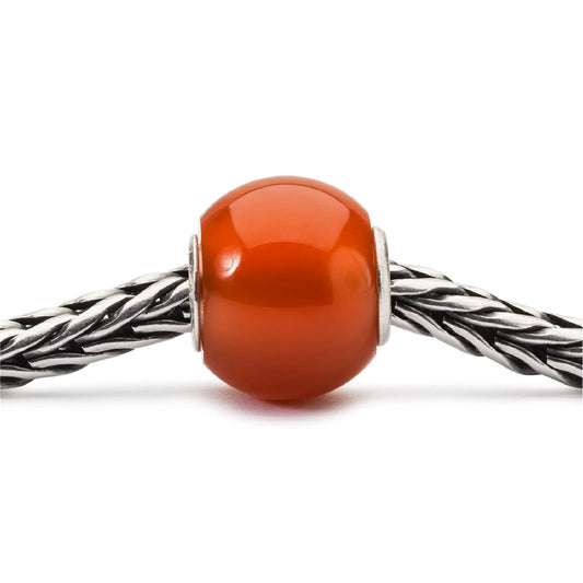 Beads da donna Trollbeads con onice rosso rotondo MISURA UNICA