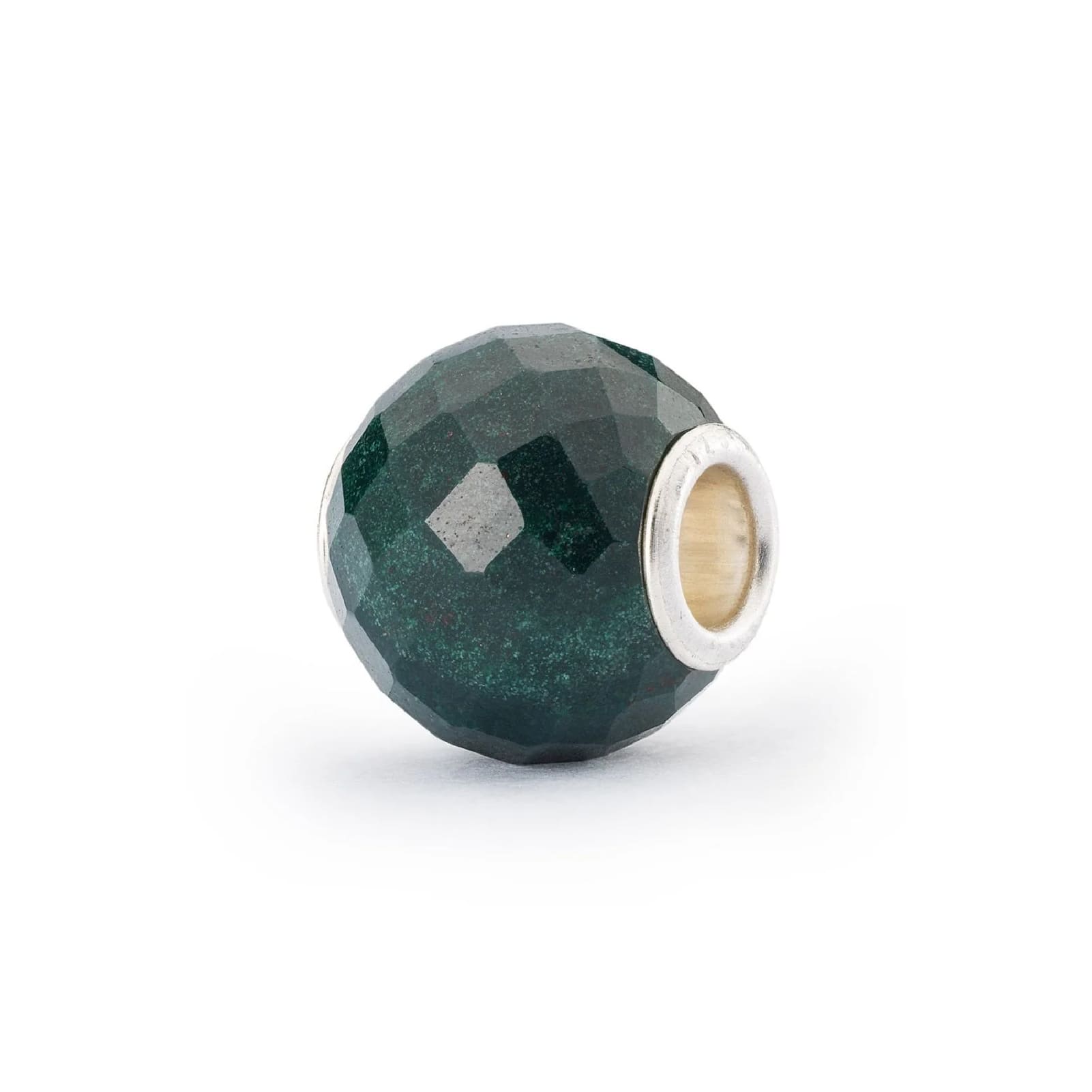 Beads Trollbeads con calcedonio rotondo sfaccettato MISURA UNICA