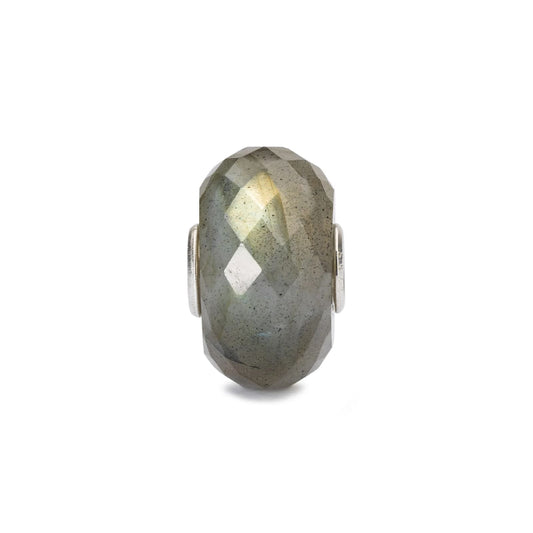 Beads Trollbeads con pietra di labradorite sfaccettata MISURA UNICA