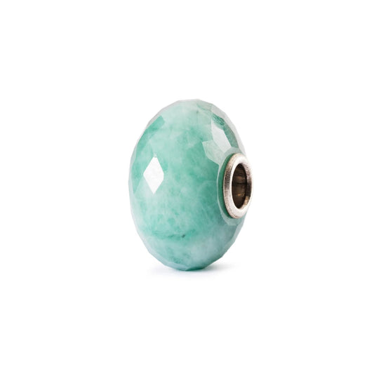 Beads donna Trollbeads con smeraldo verde sfaccettato MISURA UNICA