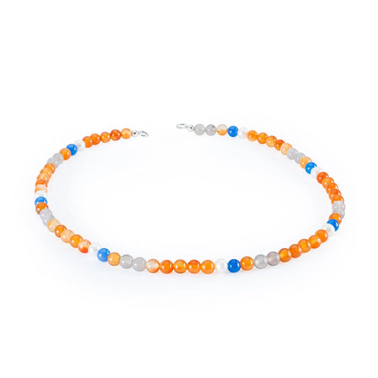 Collana Trollbeads Dream of unity con pietre multicolore MISURA UNICA